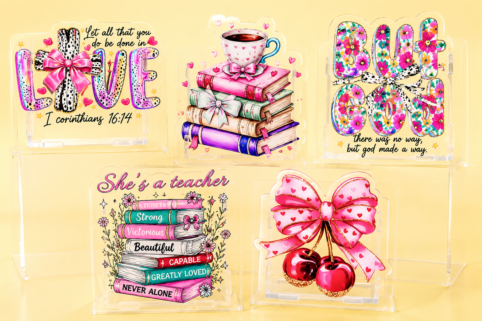 ChatGPT Image Aug 5, 2026, 11_40_25 PM Acrylic Desk Charm Pen Holder - Image 1