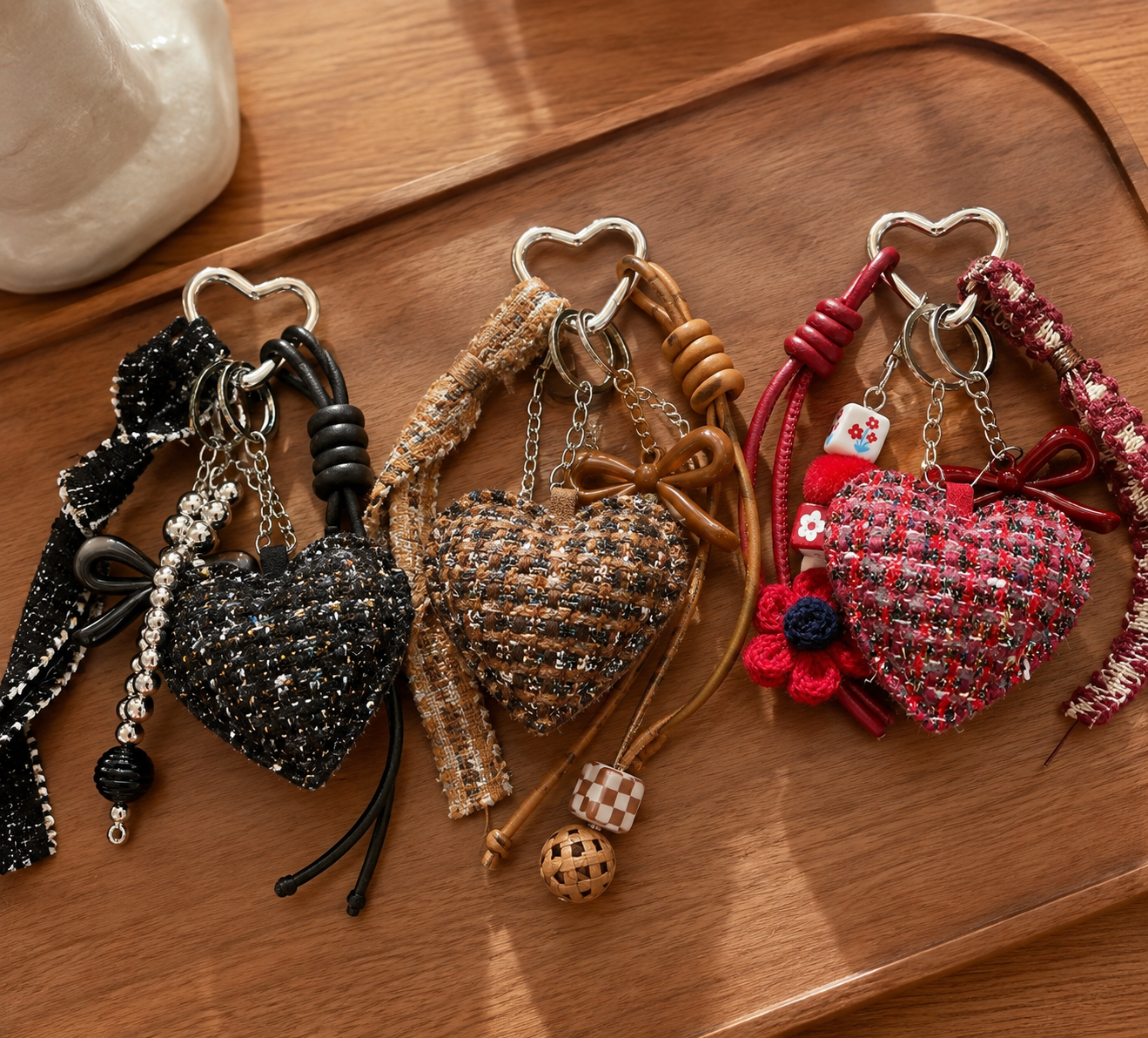 IMG_1115 Tweed & Trinkets Bag Charm - Image 1