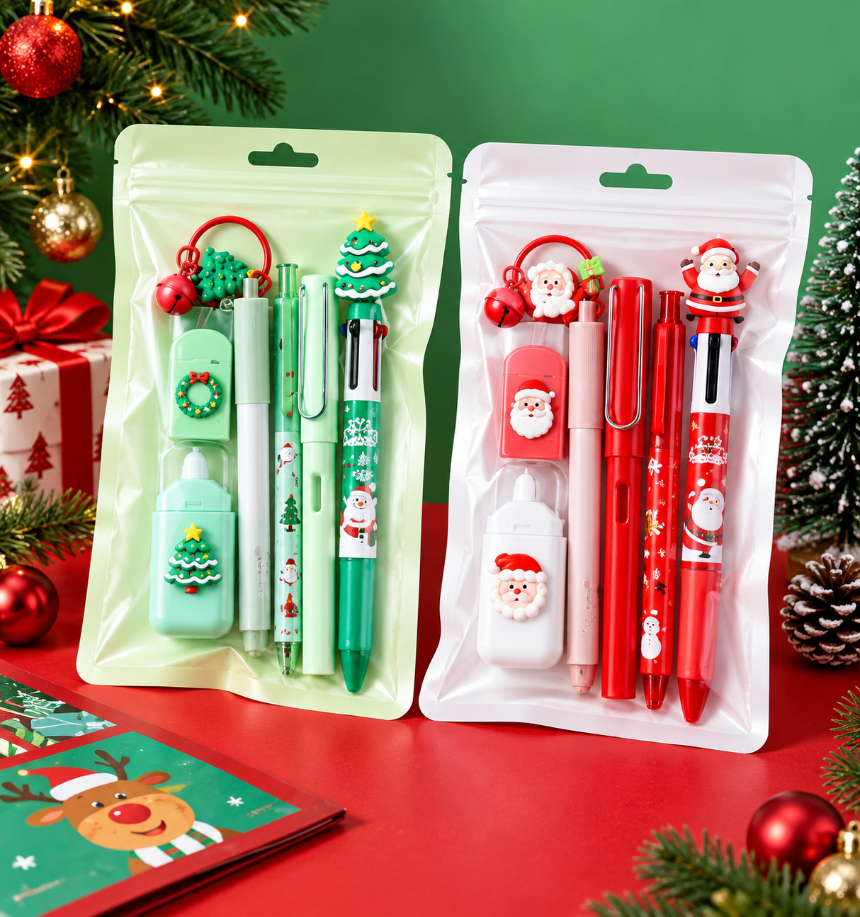 AEA2782F-00F4-419B-A358-760CBB5DB124 Christmas Stationary Set - Image 1