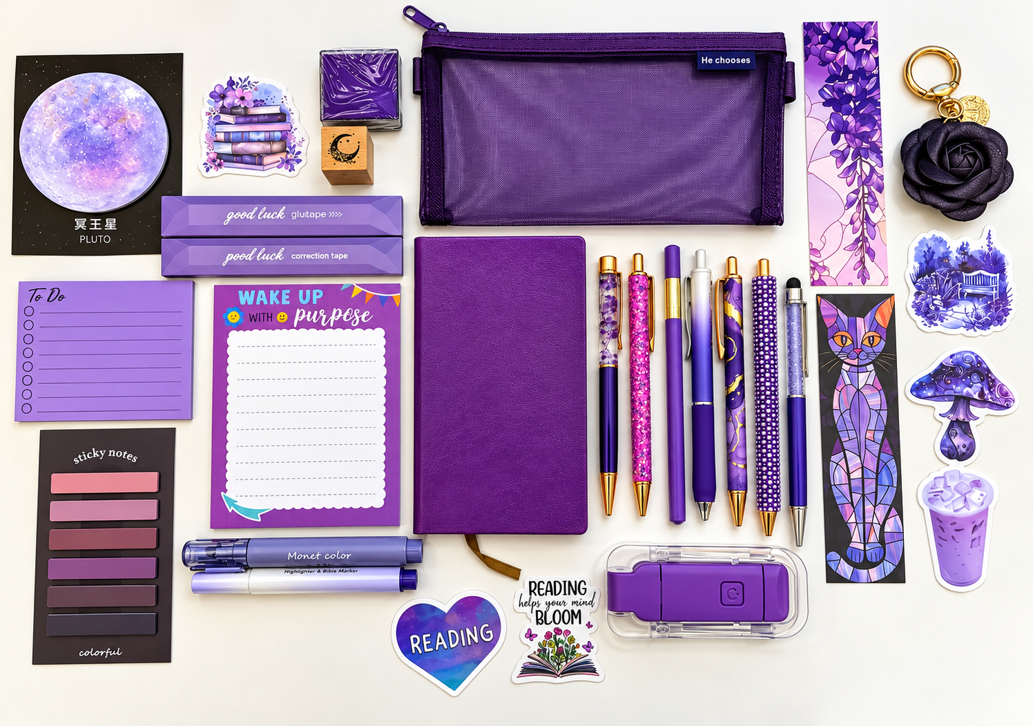 8A9DC770-B081-4458-BDCF-2591011DA8AD Purple Pages Bundle - Image 1